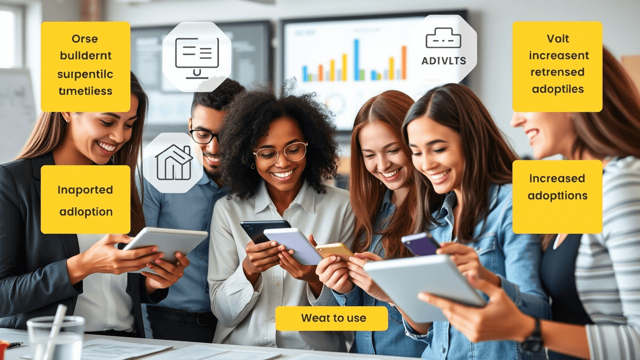 الأدوات البسيطة تقلل الصدمة الرقمية وتزيد من معدل التبني.