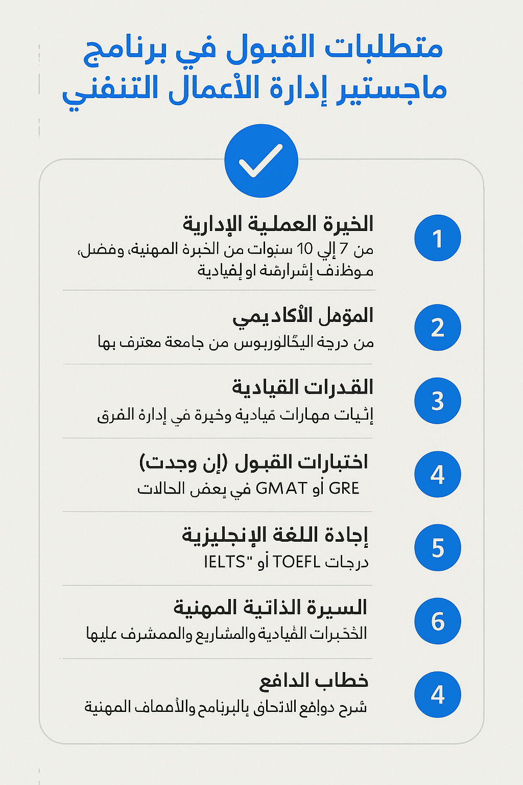 برنامج ماجستير إدارة الأعمال التنفيذي