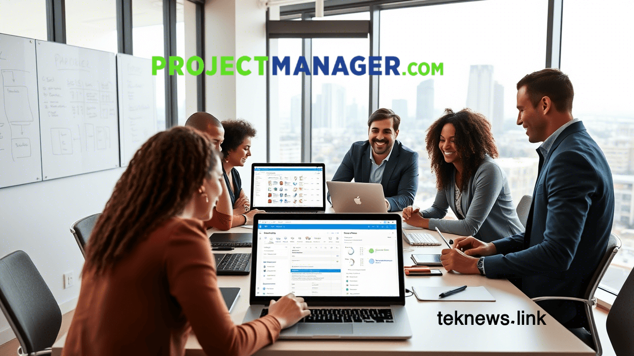 ProjectManager برنامجًا سحابيًا لإدارة المشاريع