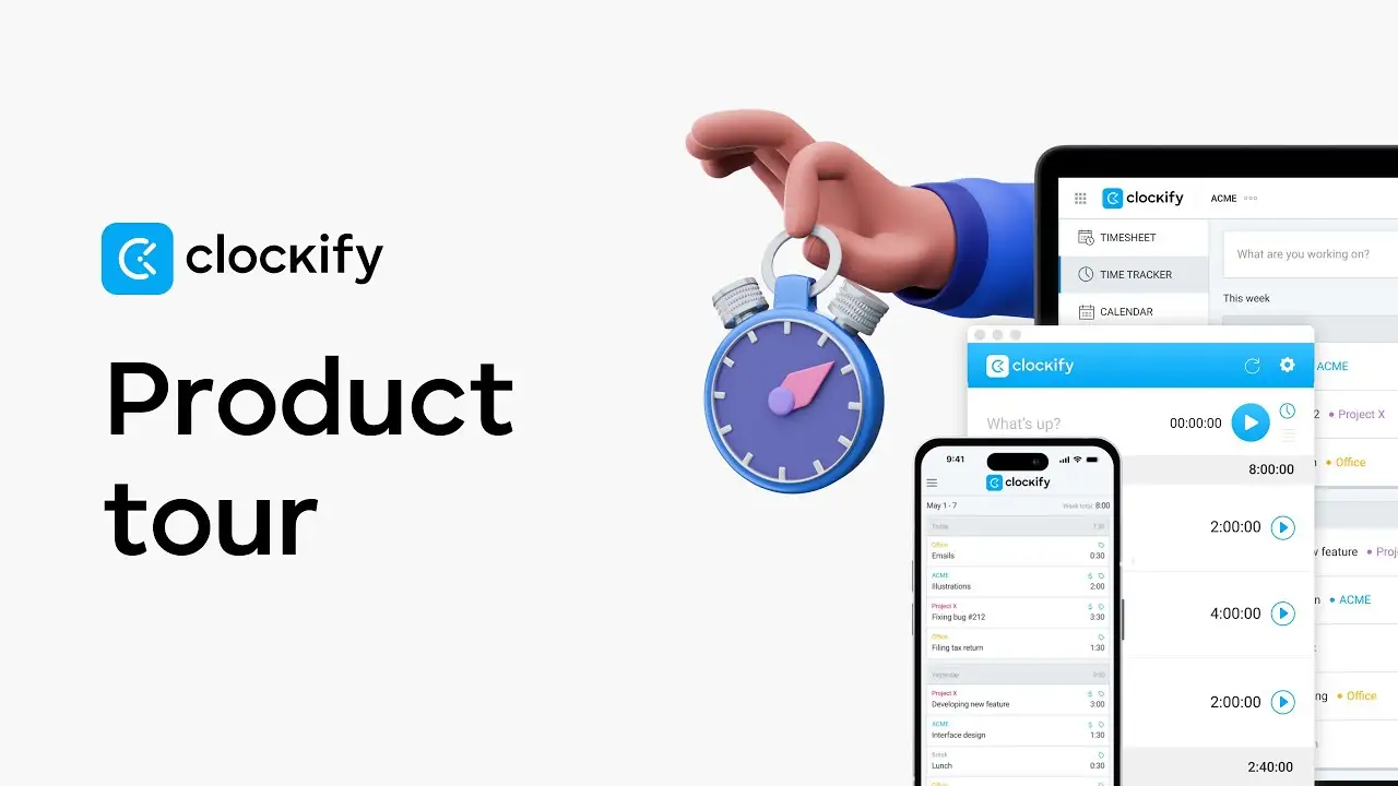برنامج Clockify