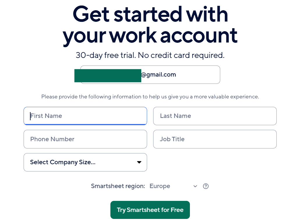 smartsheet شرح
