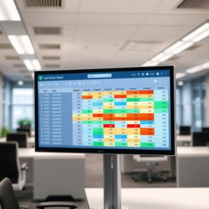 Gent Smart Sheet Chart