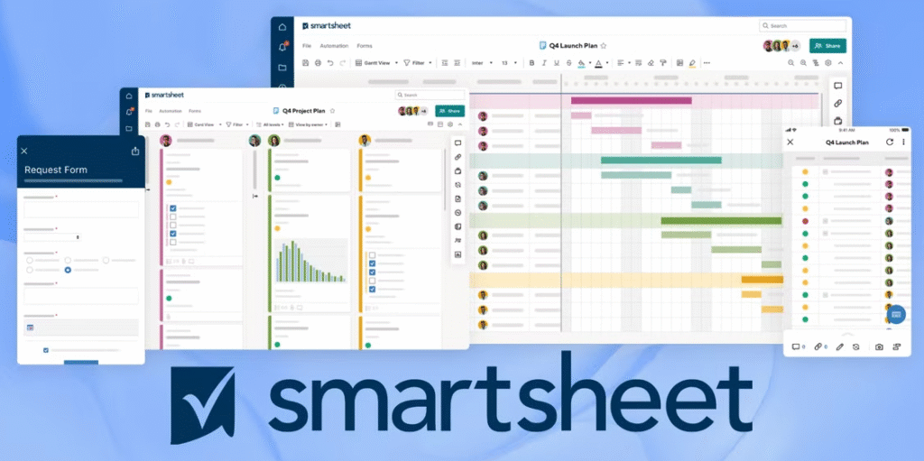 قوالب smartsheet