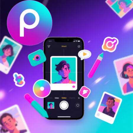 تطبيق Picsart
