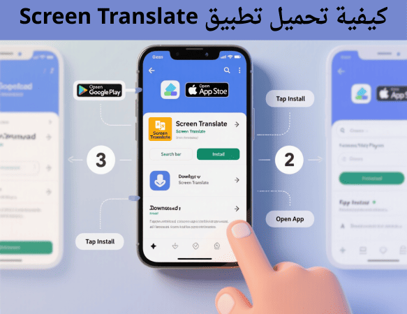كيفية تحميل تطبيق Screen Translate