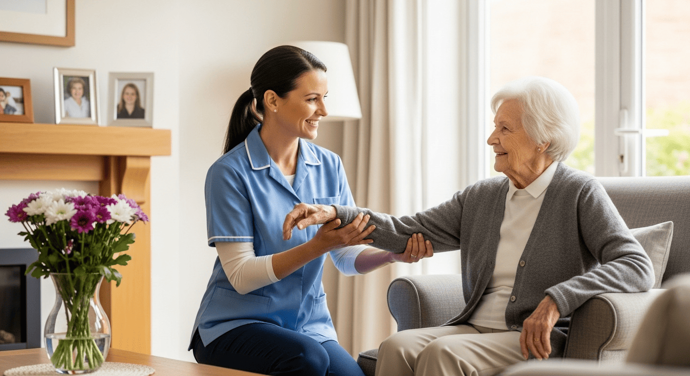 خدمات الرعاية المنزلية، مشروع مربح 2025، رعاية كبار السن في المنزل، العمل في مجال الرعاية، أفكار مشاريع ناجحة، فرص استثمار في قطاع الصحة، مشاريع بدون رأس مال، خدمات المساعدة المنزلية، وظائف رعاية منزلية، الرعاية الصحية المنزلية، مشروع صغير ناجح، business ideas 2025، home care business، medical home care، مشروع خدمة المجتمع، الاستثمار في الخدمات الإنسانية.
