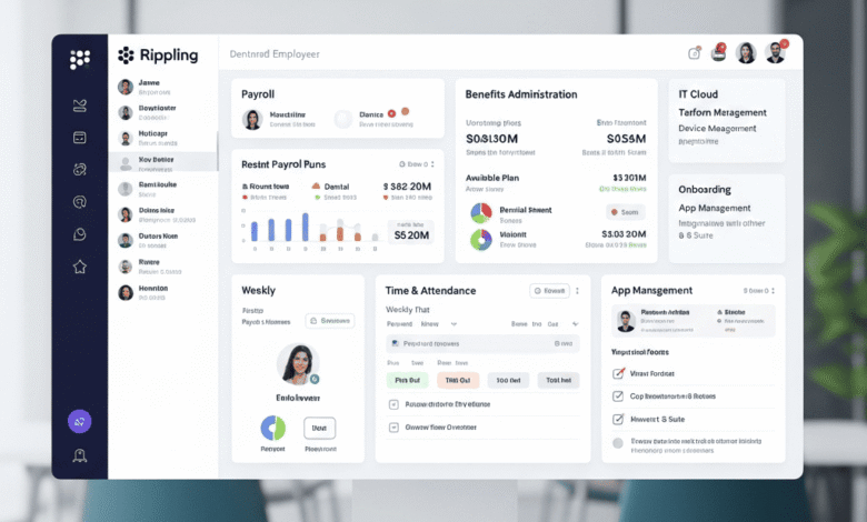 Rippling HR، مميزات Rippling HR، برنامج ريبلينج للموارد البشرية، HR Software، برنامج إدارة الموارد البشرية، نظام HR سحابي، إدارة شؤون الموظفين، برامج الرواتب